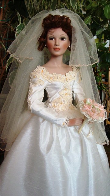 Ах эти милые невесты... Фарфоровые куклы от Ashton Drake, Sandra Bilotto, Titus Tomescu