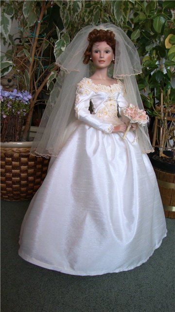 Ах эти милые невесты... Фарфоровые куклы от Ashton Drake, Sandra Bilotto, Titus Tomescu