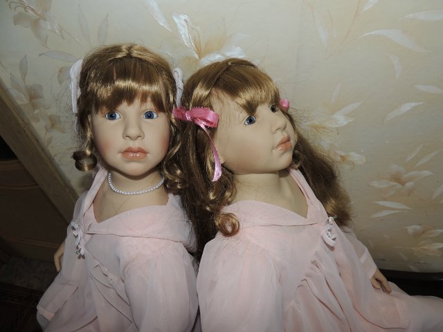 Куклы близнецы от Elissa Glassgold dolls