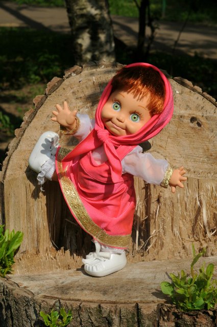 Galoob - Baby Face, часть 9. Сказка для дочки "Маша и медведь"