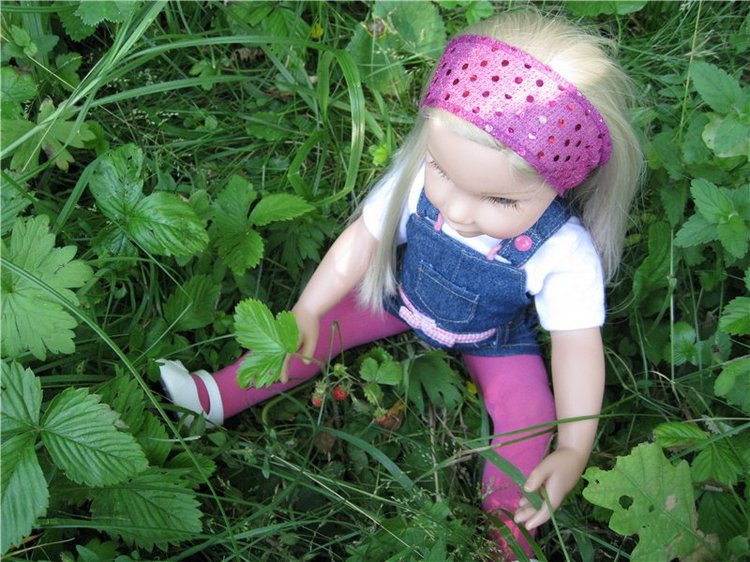 Лесная прогулка с куклой Готц (фото 5)