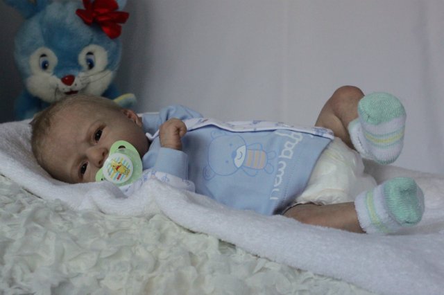 Белокурый ангел Саввушка! Куколка реборн Виктории Вишни