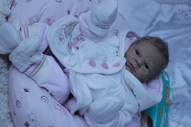 Детка Скарлет... Куколка реборн Виктории Вишни