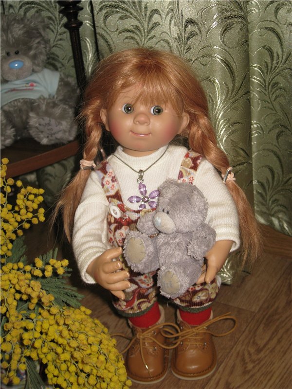 Праздничный день! Кукла от Rosemarie Anna Muller (фото 6)