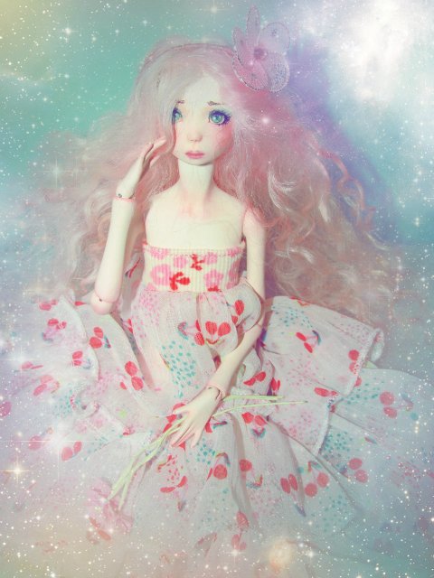 Шарнирная кукла Лили | Бэйбики Шарнирная кукла Лили — Авторские шарнирные куклы своими руками: лепка (фото 9)