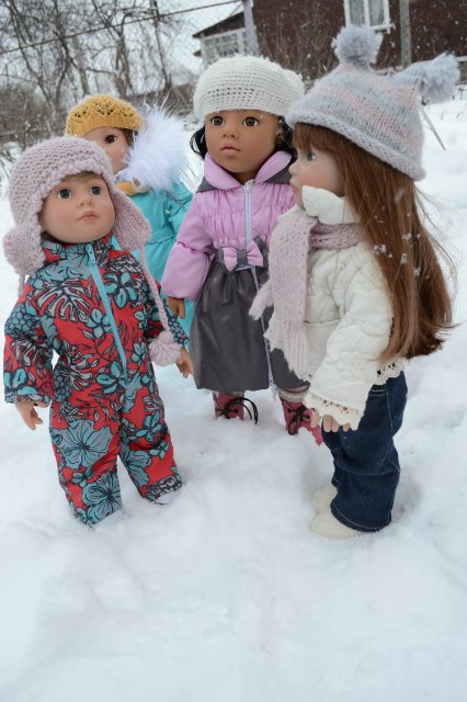 Новый год, новые встречи... Мои куколки