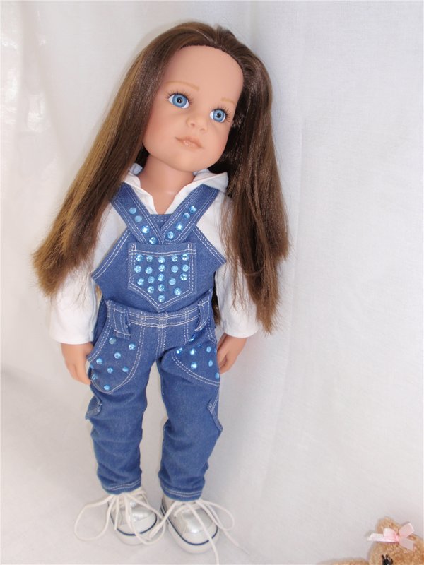 Джинсовая мода для Готц — Одежда и обувь для кукол своими руками: фото (фото 9)