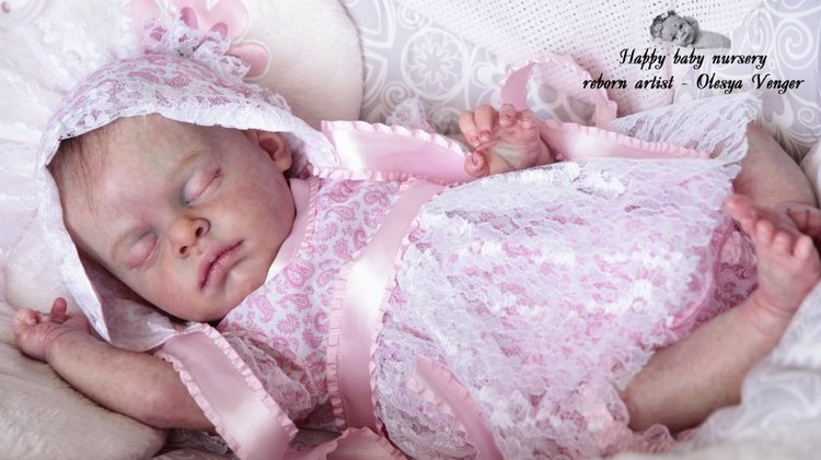 Моя принцесса Крошечка-Кокошечка. Кукла реборн Олеси Венгер