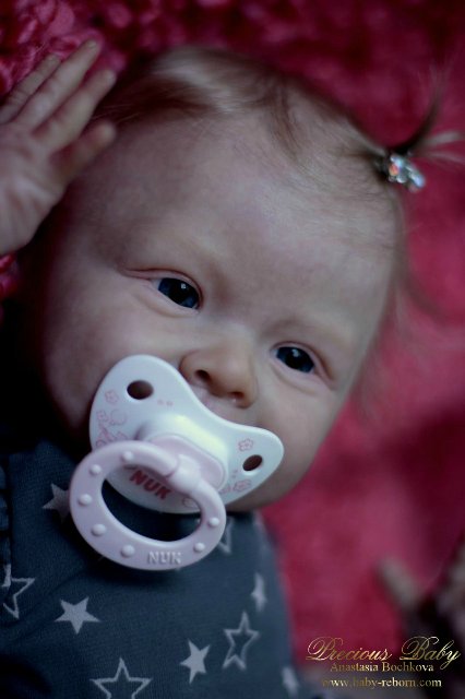 Мой весенний лучик солнышка - Харпер. Кукла реборн Анастасии Бочковой