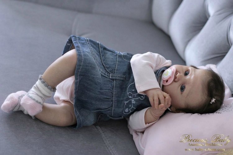 Моя маленькая пуговка! Кукла реборн Анастасии Бочковой