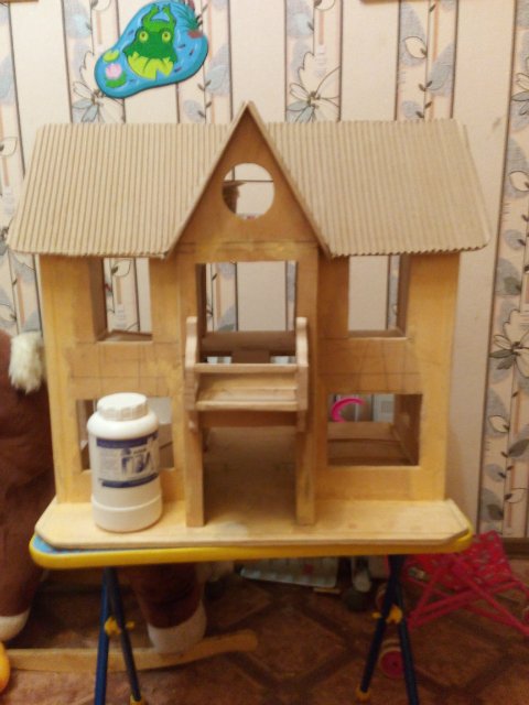 Дом для кукол — Кукольные домики своими руками: фото (фото 4)