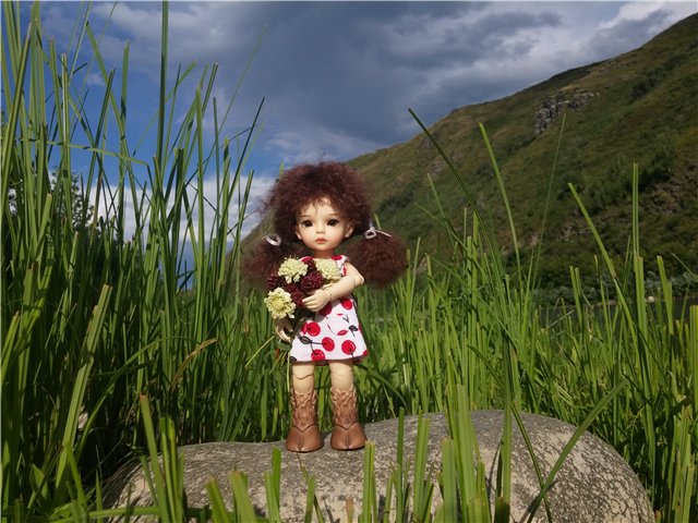 Однажды летним жарким днем.... Как Ева к конкурсу готовилась