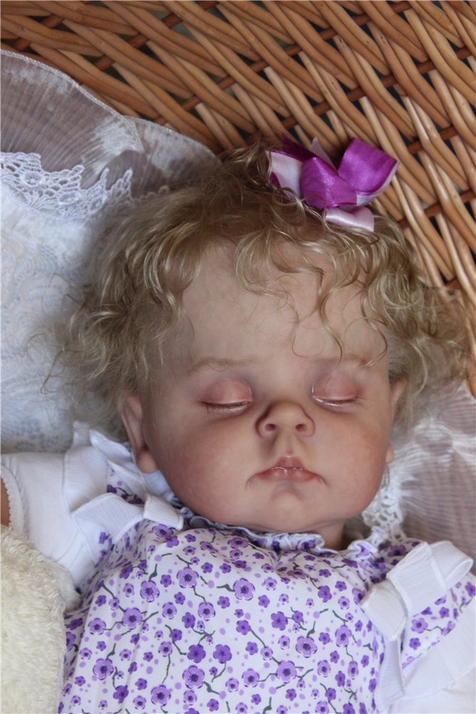 Пончик спит. Кукла реборн Преображенской Светланы (фото 9)