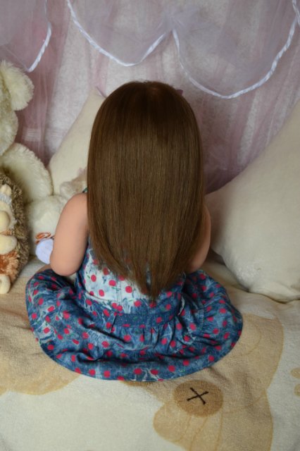 Моя первая большая девочка реборн Ариша