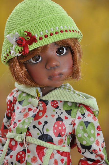 Яркая девочка Талиса от Кайе Виггс... И брызги осени всем цветом,залили краской все вокруг