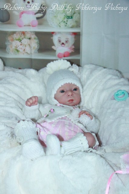 Аделиночка 2... Куколка реборн Виктории Вишни