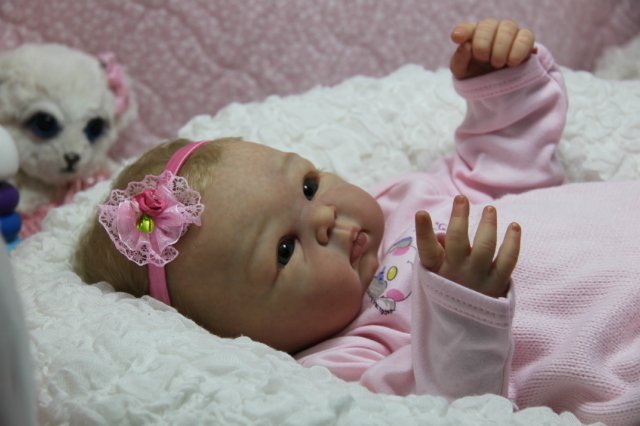 Пышка Пэрис. Куколка реборн Виктории Вишни