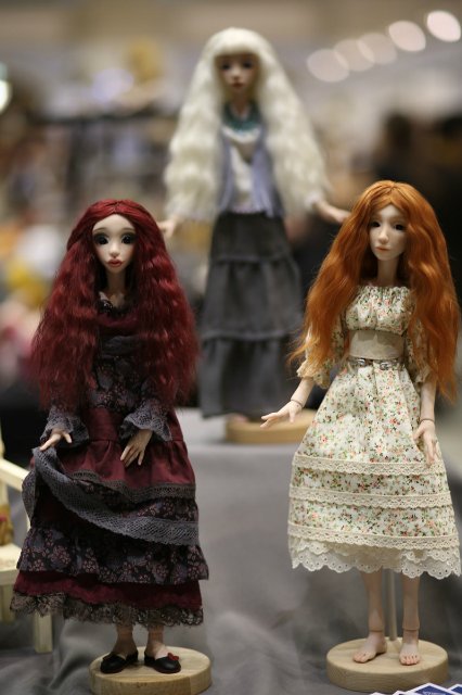 Великолепие выставки "Искусство Куклы" 11 декабря 2015 г