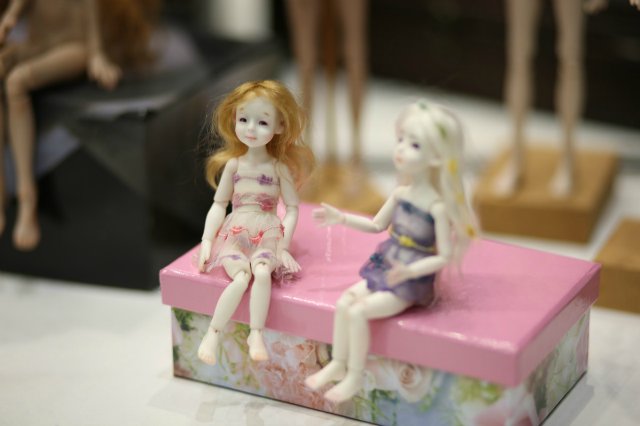 Великолепие выставки "Искусство Куклы" 11 декабря 2015 г