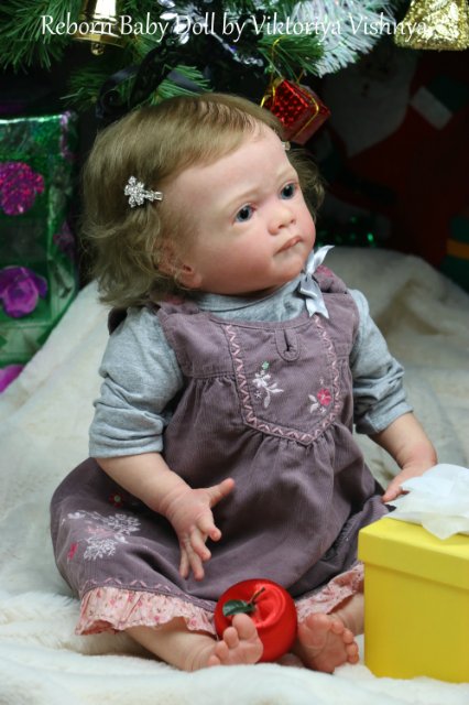 Настенька из сказки Морозко! Куколка реборн Виктории Вишни