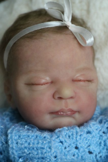 Спящая малышка Рози 2. Куколка реборн Виктории Вишни