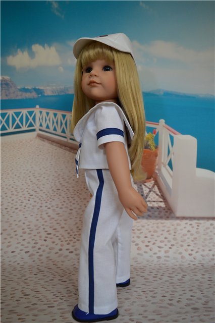 "Морская прогулка" - костюмы для девочек и мальчиков Готц и не только (фото 7)