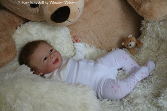 Мейзи... Куколка Реборн Виктории Вишни