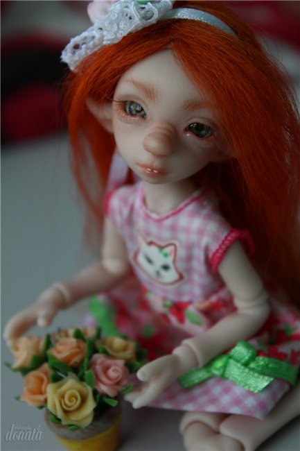 Зефирка Фиби. Авторская мышуля Лидии Снуль (фото 3)