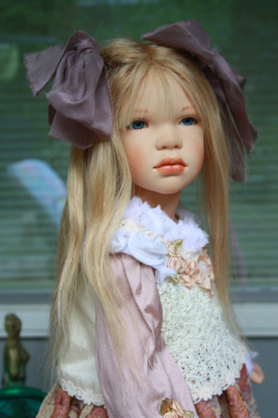 Марусина прогулка по саду. Коллекционная кукла от Zofia & Henry Zawieruszynski