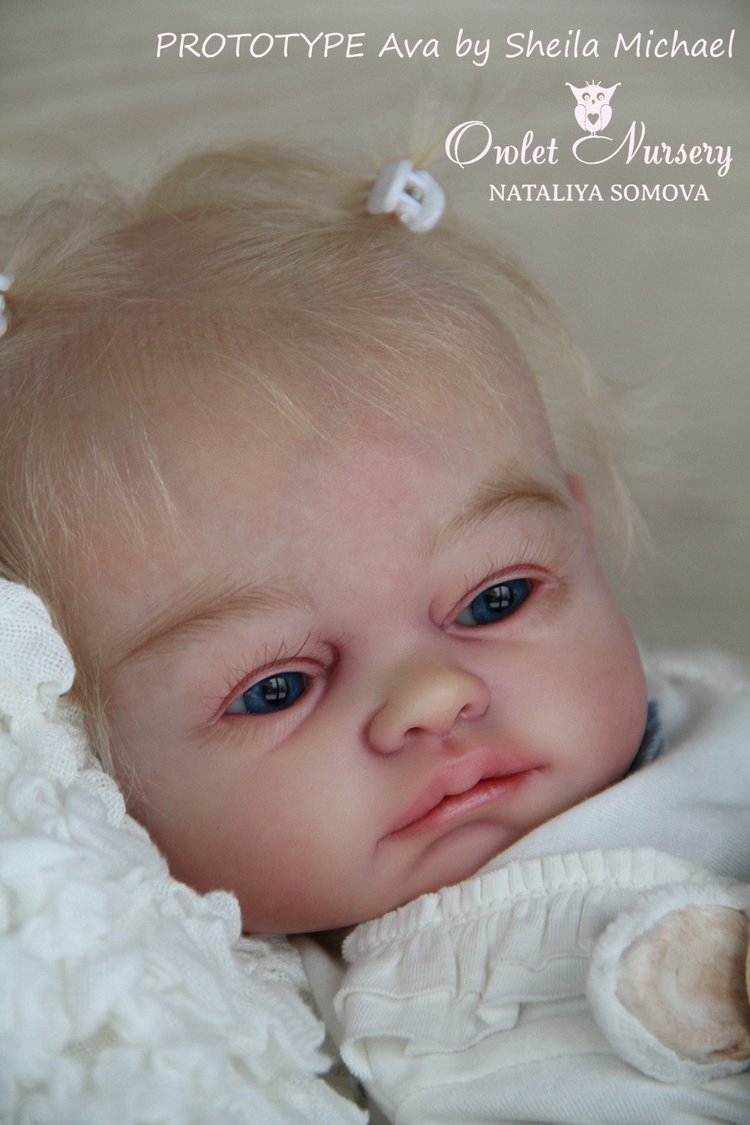 Сильвия - мой прототип Ava от скульптора Sheila Michael. Кукла реборн Наталии Сомовой