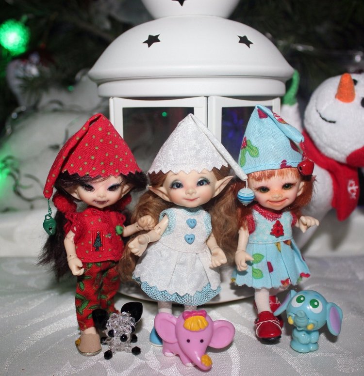 Новый год по-домашнему — Домашние коллекции кукол: фото собраний