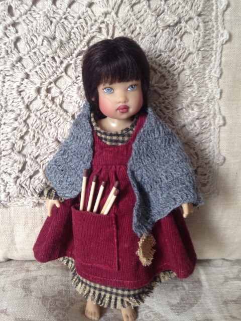 Моя новенькая куколка от H. Kish - Девочка со спичками (фото 10)