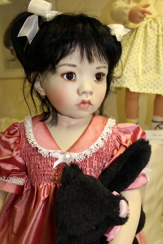 Пасхальная встреча в магазине кукол Хильдегард Гюнзел. Новая коллекция из резин 2017. Азиаточка Tian Yu