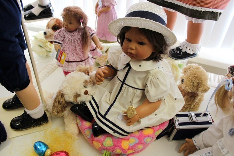 Пасхальная встреча в магазине кукол Гюнзел 2017. Куклы разных авторов