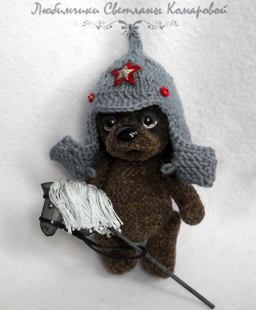 От героев былых времён — Вязаные игрушки и амигуруми: крючком (фото 7)