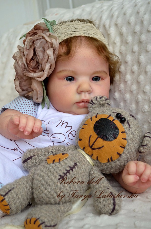 Ладушка, кукла реборн Татьяны Латашевской