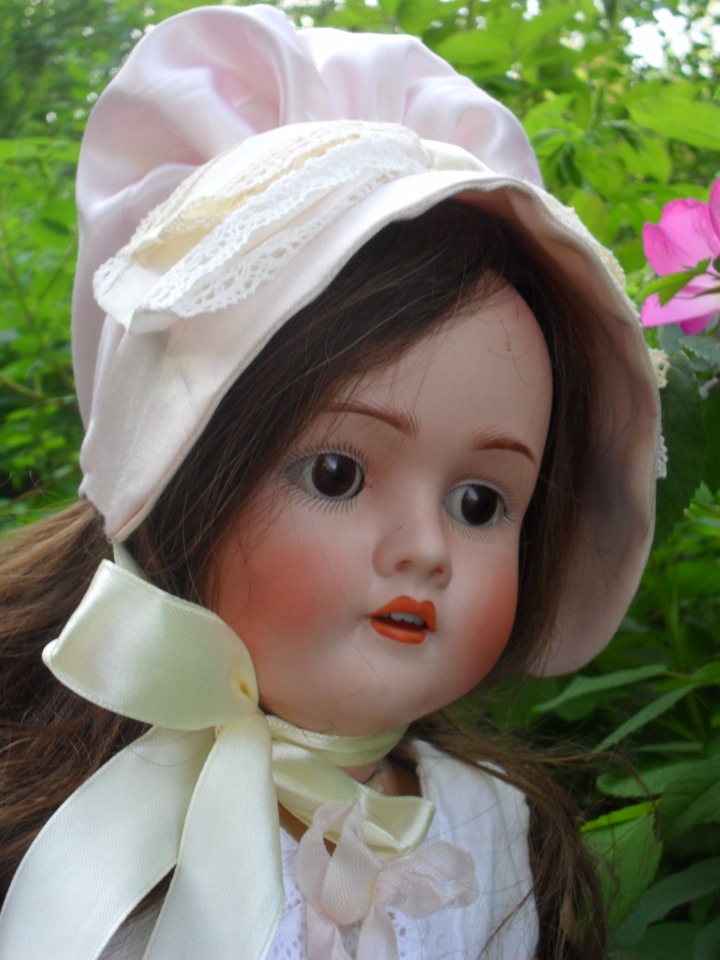Французский боннет — Редкие антикварные куклы и реплики: воск (фото 2)