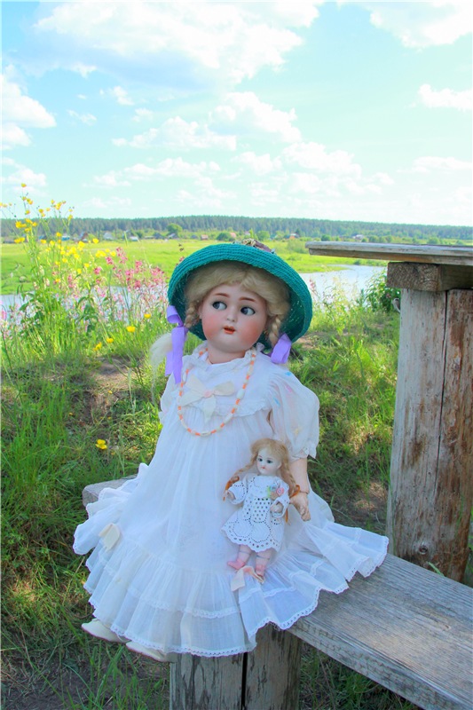 Нежный Июнь — Антикварные куклы Simon & Halbig (S&H): Симон Хальбиг (фото 8)