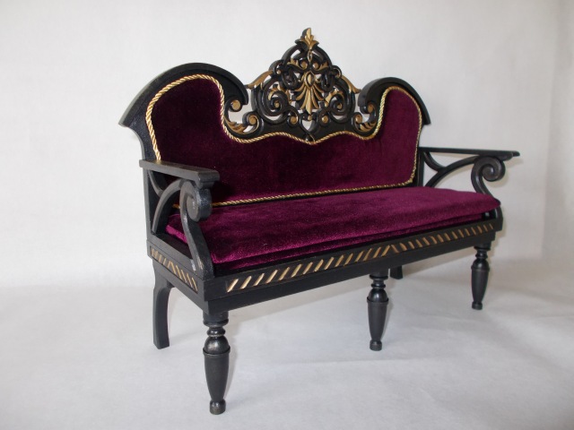 Мебель из натурального дерева масштаб 1/4