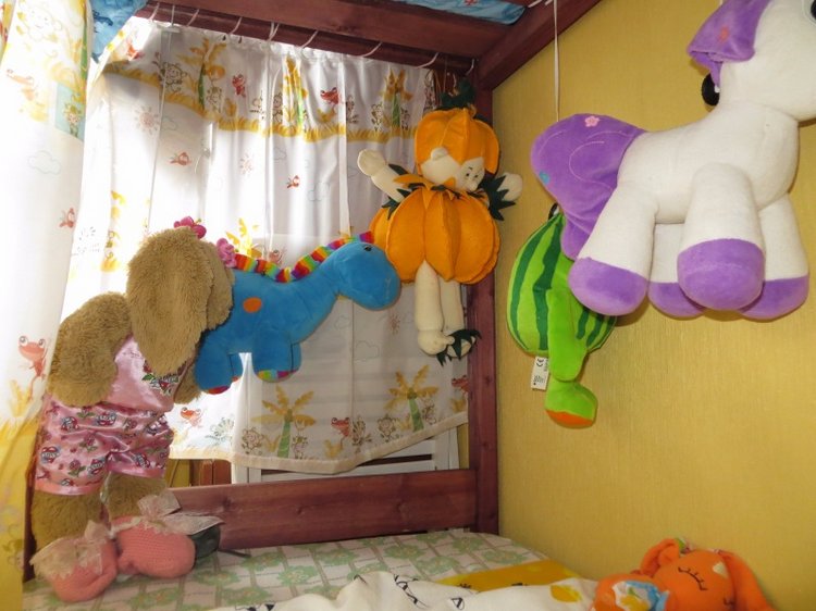 Идея для хранения мягких игрушек (фото 8)