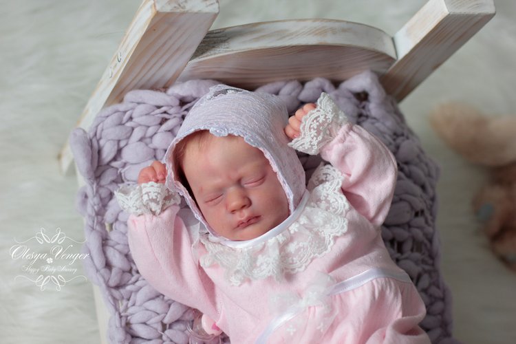 Моя кроха Эшли. Кукла реборн Олеси Венгер