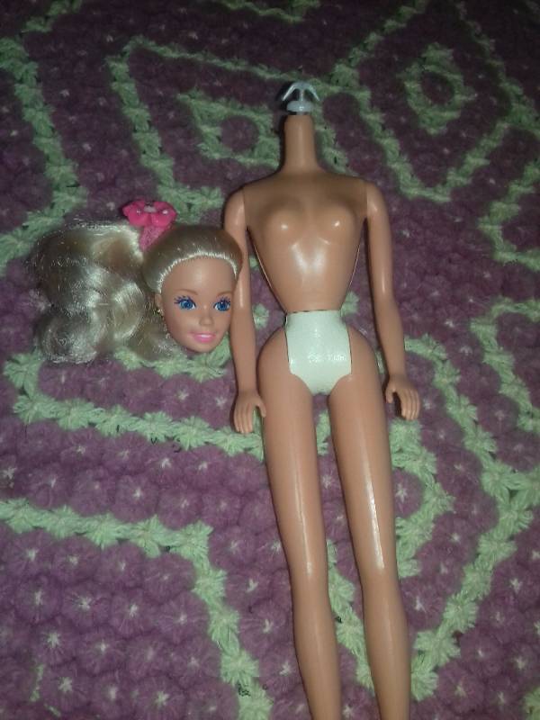 Та самая Барби на йожкином теле
