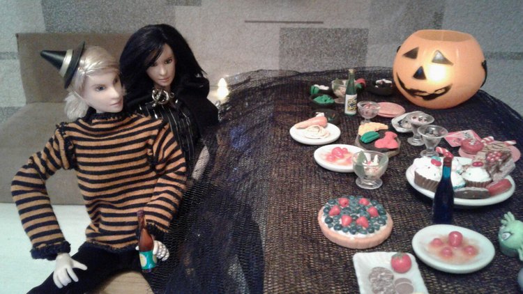 Мой кукольный Хэллоуин 2017