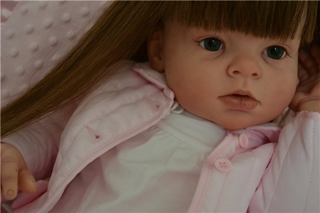 Годовалая девочка реборн Даниэлла от Ирины Свитиной (фото 8)