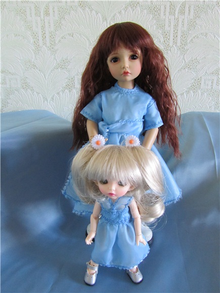 На голубой волне | Бэйбики На голубой волне — Одежда и обувь для кукол BJD (БЖД): 1/3 (фото 3)