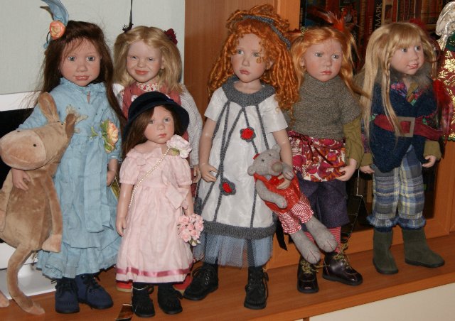 Девичий хор имени Nicole Marsollek Menzner. Коллекционные куклы Zwergnase