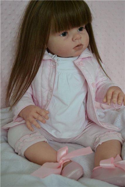 Годовалая девочка реборн Даниэлла от Ирины Свитиной