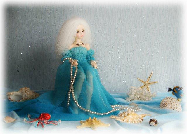 Морская нимфа — Одежда и обувь для кукол BJD (БЖД): 1/3 (фото 6)