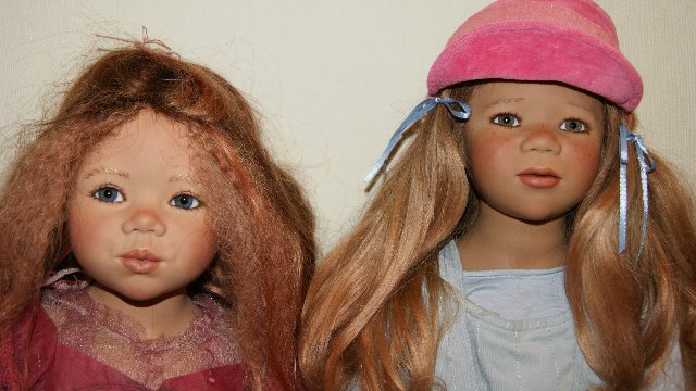 TIPPI - краса... русая коса, русалка из серии Atlantis от Annete Himstedt