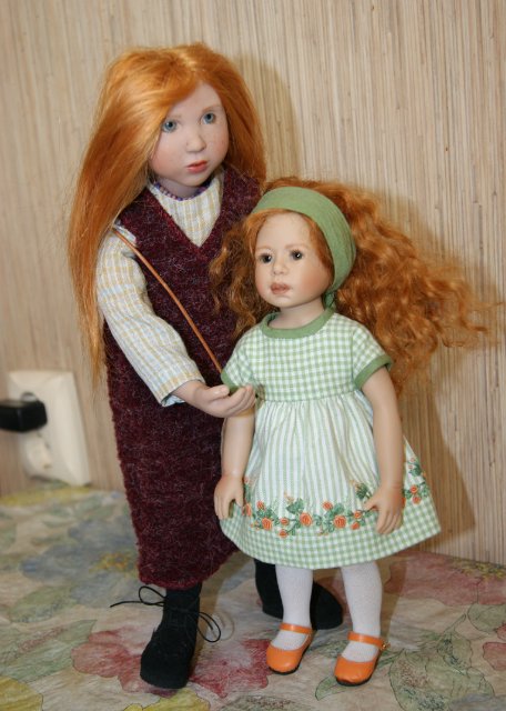 Коллекционная кукла Amelie - мое рыжее облачко